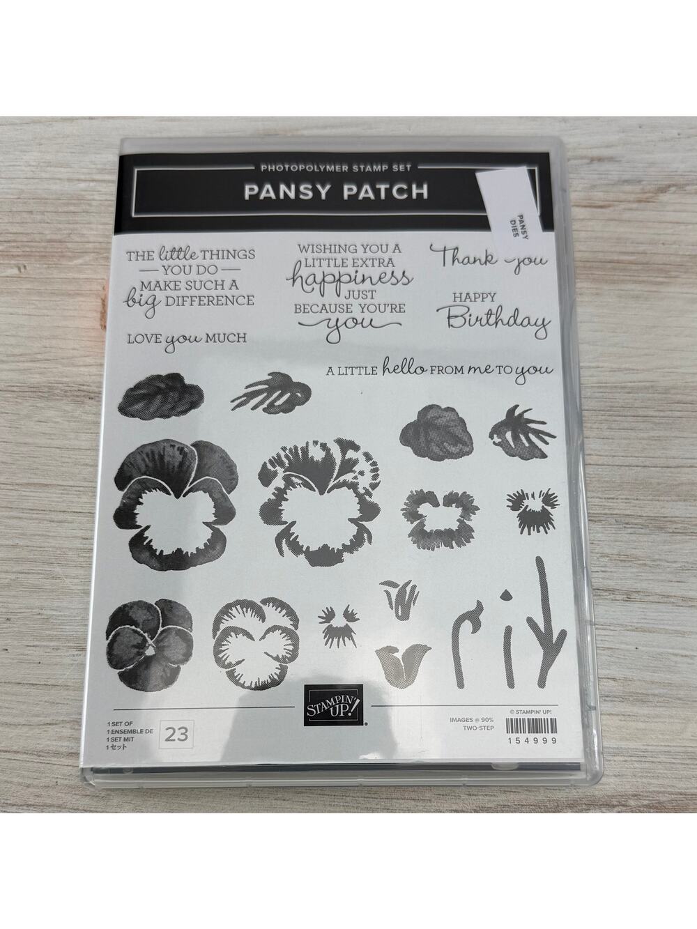 Stampin' Up! - Pansy Patch + Dies
